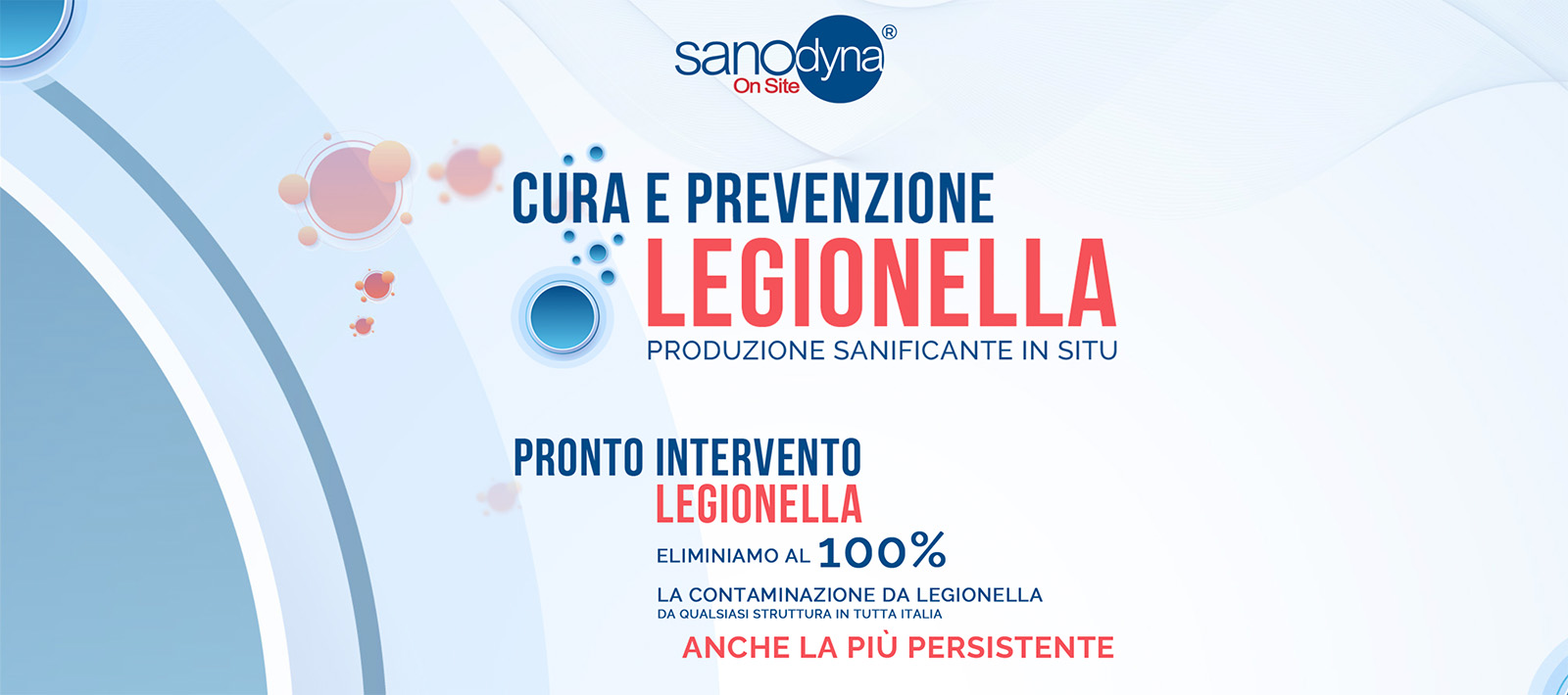 sanodyna trattamento legionella